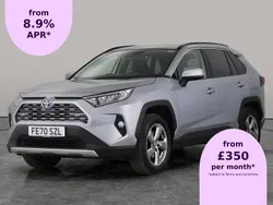 Silver Used 2020 Toyota RAV4 Hybrid Design SUV | £22,865 (Good price)