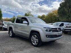 Silver Used 2014 VW Amarok Highline Pickup | £9,494 (Fair price)