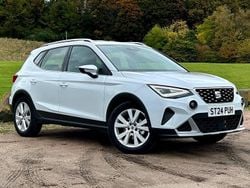 White Used 2024 Seat Arona Xperience SUV | £17,700 (A bit pricey)
