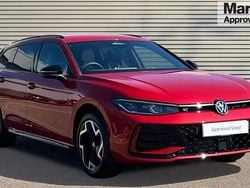 Red Used 2025 VW Passat R-line Estate | £36,811