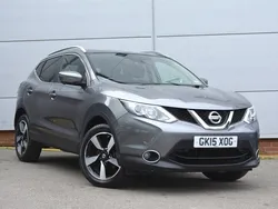 Grey Used 2015 Nissan Qashqai N-TEC SUV | £9,495 (Fair price)