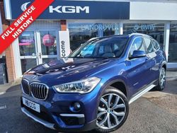 Blue Used 2018 BMW X1 xLine SUV | £16,499 (Fair price)