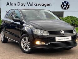 Black Used 2016 VW Polo Match Hatchback | £10,995 (Fair price)