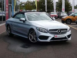 Silver Used 2017 Mercedes C250 AMG Line Premium Plus Cabriolet | £18,999 (Fair price)