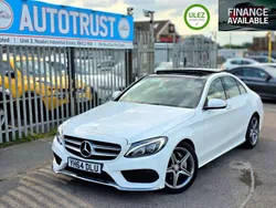 White Used 2014 Mercedes C220 AMG Line Premium Sedan | £11,995 (Expensive)