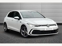 White Used 2020 VW Golf VIII R-line Hatchback | £17,450 (Fair price)