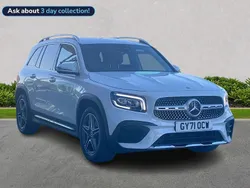 White Used 2021 Mercedes GLB200 AMG Line Premium SUV | £26,999 (Fair price)