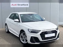Shell white Used 2023 Audi A1 Sportback S-Line Hatchback | £21,950 (Expensive)