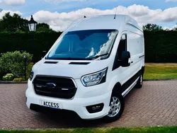 White Used 2021 Ford Transit Limited Van | £12,995 (Good price)