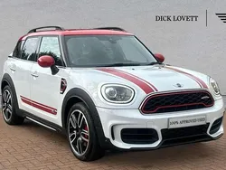 White Used 2017 Mini John Cooper Works Countryman Exclusive SUV | £18,950 (Fair price)