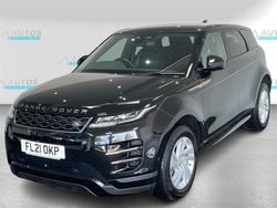 Black Used 2021 Land Rover Range Rover evoque R-Dynamic SUV | £22,000 (Good price)