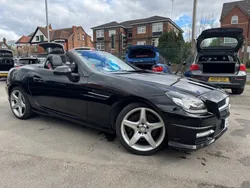Black Used 2014 Mercedes SLK250 AMG Cabriolet | £11,000 (Fair price)