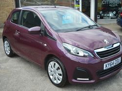 Purple Used 2015 Peugeot 108 Active Hatchback | £4,495 (Fair price)