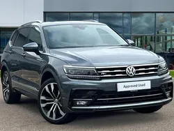 Grey Used 2019 VW Tiguan Allspace R-line SUV | £22,975 (A bit pricey)