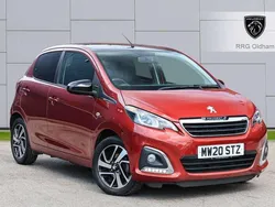 Red Used 2020 Peugeot 108 Allure Hatchback | £8,290 (Fair price)