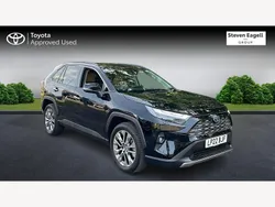 Black Used 2022 Toyota RAV4 Hybrid SUV | £30,649 (A bit pricey)
