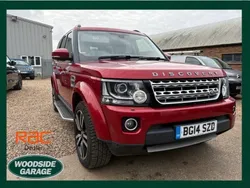 Red Used 2014 Land Rover Discovery 4 HSE Luxury SUV | £17,995 (Fair price)