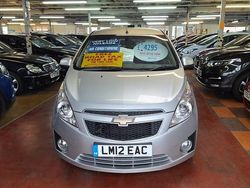 Silver Used 2012 Chevrolet Spark LS Hatchback | £3,495 (A bit pricey)