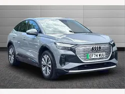 Grey Used 2024 Audi Q4 Sportback e-tron Sport SUV | £33,595 (Good price)
