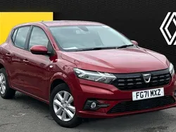 Used 2022 Dacia Sandero Comfort Hatchback | £10,385 (Good price)