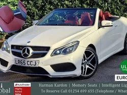 Used 2016 Mercedes E220 AMG Line Premium Cabriolet | £13,900 (Fair price)