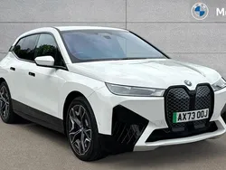 Alpine white Used 2024 BMW iX M Sport SUV | £41,750 (Fair price)