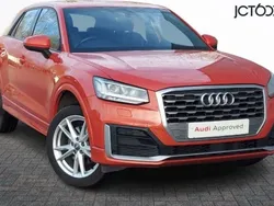 Orange Used 2018 Audi Q2 S-Line SUV | £15,000 (Fair price)