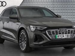 Grey Used 2024 Audi Q8 e-tron S-Line SUV | £46,335 (A bit pricey)