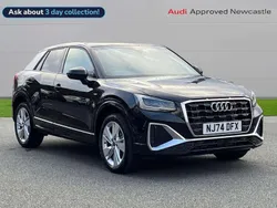 Black Used 2024 Audi Q2 S-Line SUV | £25,532 (Good price)