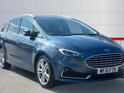 Blue Used 2021 Ford S-MAX Titanium MPV | £18,795 (Fair price)