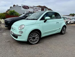 Green Used 2015 Fiat 500 Lounge Cabriolet | £5,499 (Fair price)