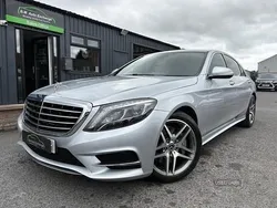 Silver Used 2016 Mercedes S350L AMG line Sedan | £18,950 (Fair price)