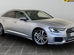 Silver Used 2022 Audi A6 S-Line Sedan | £22,395 (Good price)