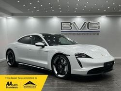 White Used 2021 Porsche Taycan Performance Package Sedan | £38,994 (A bit pricey)
