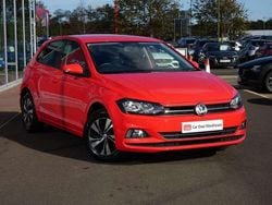 Red Used 2020 VW Polo Match Hatchback | £13,498 (Fair price)