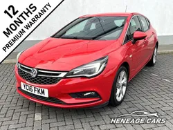 Red Used 2016 Vauxhall Astra SRi Hatchback | £6,000 (Fair price)
