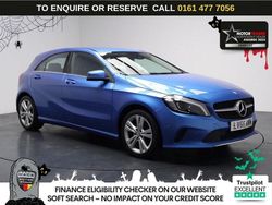Blue Used 2016 Mercedes A160 Premium Hatchback | £11,040 (Fair price)