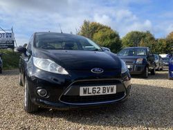 Black Used 2012 Ford Fiesta Zetec Hatchback | £3,995 (A bit pricey)