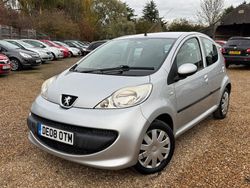 Silver Used 2008 Peugeot 107 Hatchback | £3,499 (Expensive)