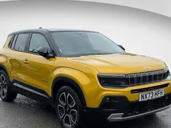 Yellow Used 2023 Jeep Avenger EV SUV | £20,690