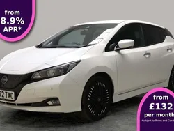 White Used 2022 Nissan Leaf N-Connecta Hatchback | £10,677 (Good price)