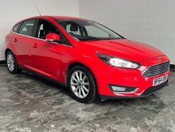Red Used 2014 Ford Focus Titanium Hatchback | £4,650 (Fair price)