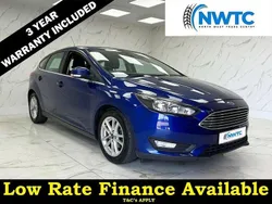 Blue Used 2016 Ford Focus Zetec Hatchback | £5,095 (Fair price)