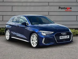 Blue Used 2022 Audi A3 S-Line Hatchback | £20,316 (Good price)