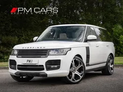 White Used 2017 Land Rover Range Rover Vogue SUV | £31,970 (Fair price)
