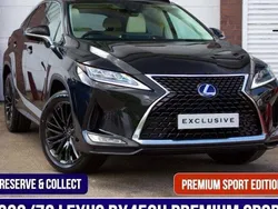 Black Used 2022 Lexus RX450h SUV | £35,500 (Fair price)