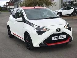 White Used 2018 Toyota Aygo x-press Hatchback | £7,500 (Fair price)