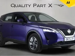 Blue Used 2021 Nissan Qashqai Acenta Premium SUV | £16,200 (Super price)