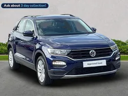 Blue Used 2019 VW T-Roc SE SUV | £18,546 (A bit pricey)
