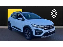 White Used 2022 Dacia Sandero Prestige Hatchback | £11,737 (Fair price)